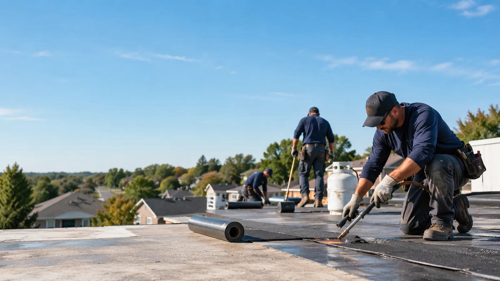Flat Roof Leak Repair providers in Springerton, IL
